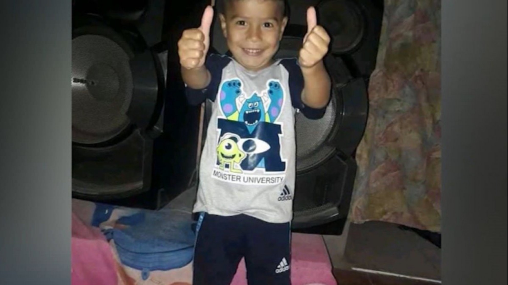 "Justo te dio a vos, Bebé, justo en tu corazoncito"